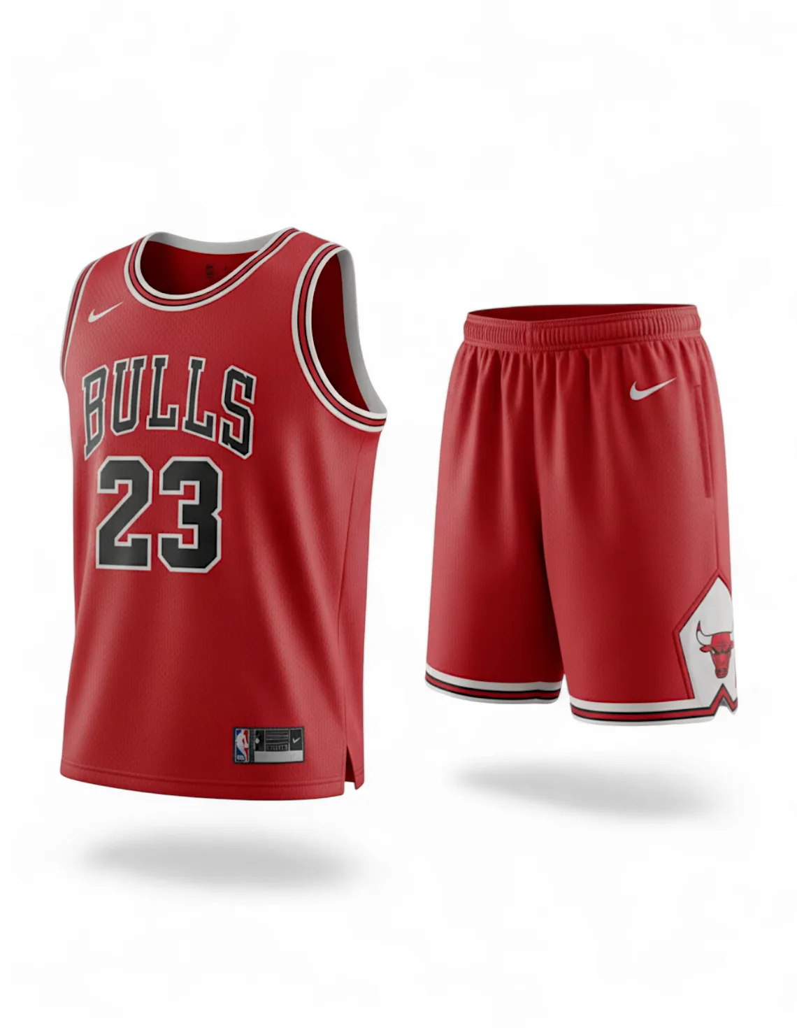 ست رکابی و شلوارک بسکتبال مردانه نایک Nike Chicago Bulls No.23 M