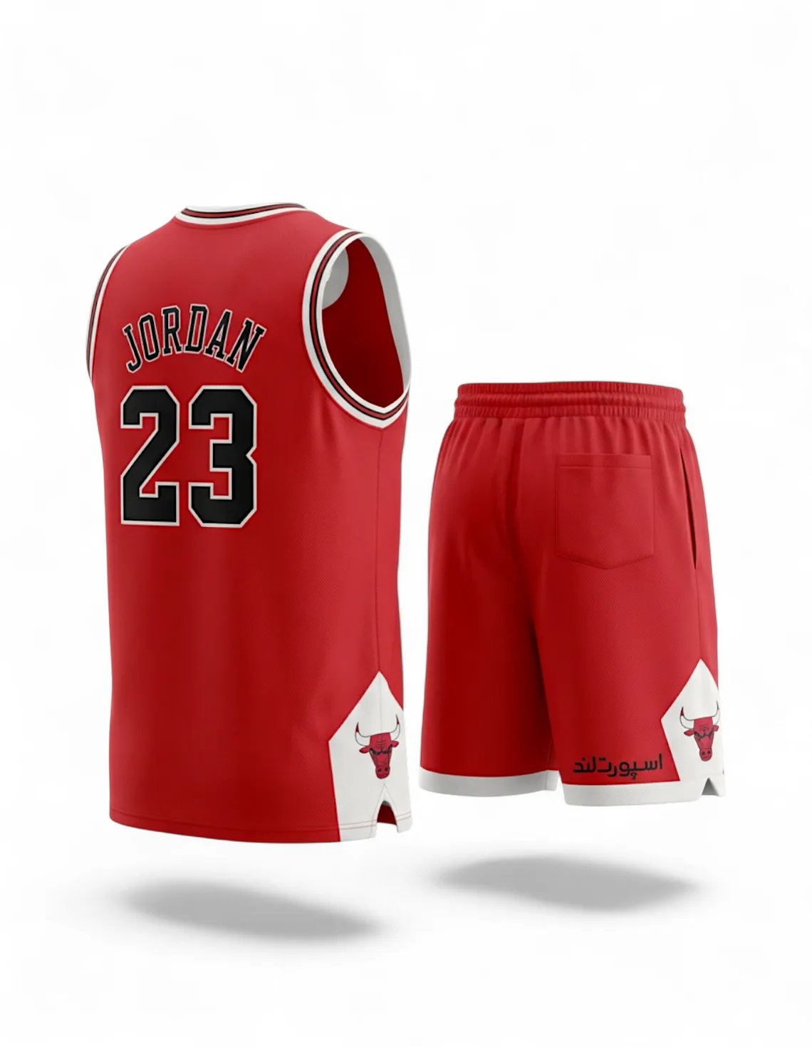 ست رکابی و شلوارک بسکتبال مردانه نایک Nike Chicago Bulls No.23 M